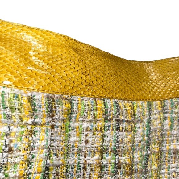 Dolce & Gabbana Mini Skirt Plaid Tweed Wool US 10 IT 48 Y2K Clueless vintage VTG - Picture 4 of 13